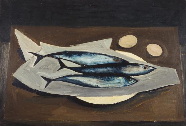 William Scott - Mackerel - 1947